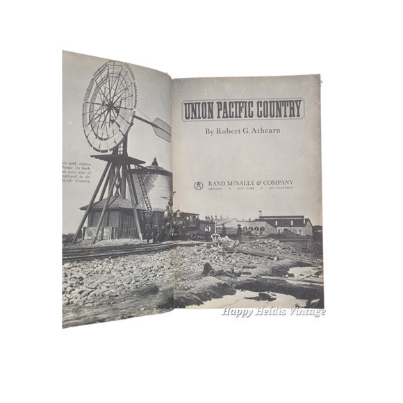 The Great Iron Trail: The Story of the First Transcontinental Railroad 1962 Book - Picture 10 of 12